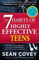 Image of book cover for THe 7 Habits of Highly Effective Teens by Sean Covey.