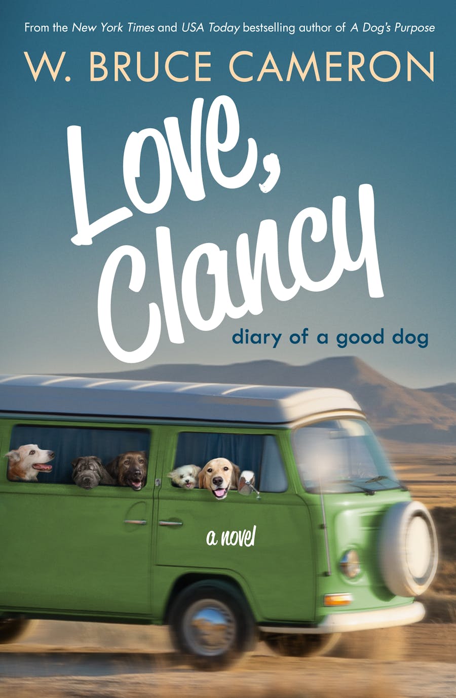 book cover love clancy by w. bruce cameron