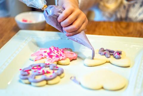 Spring Break Cookie Decorating