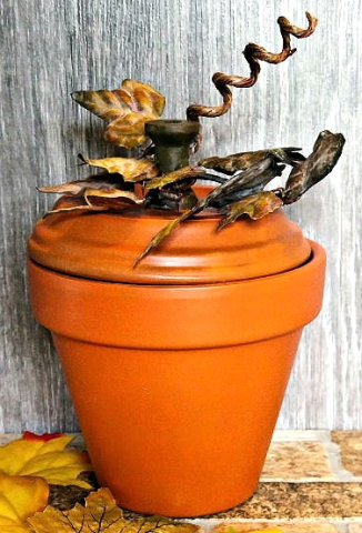 pumpkin candy dish