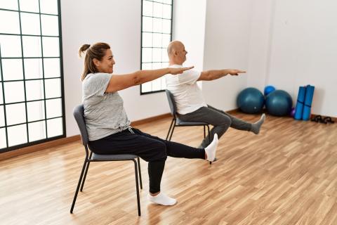 Chair yoga