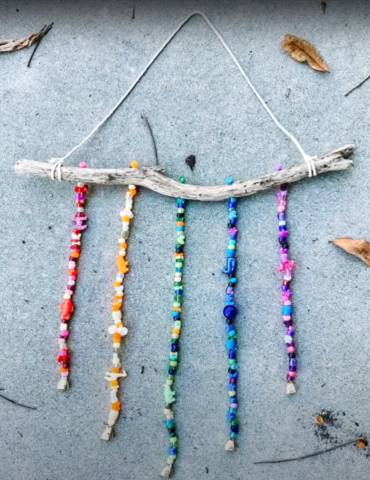 Beaded windchime