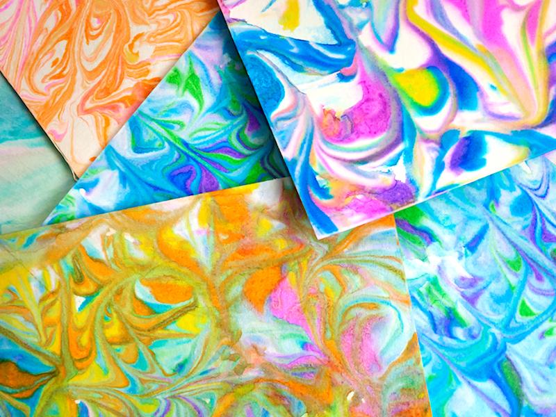 marbled paper