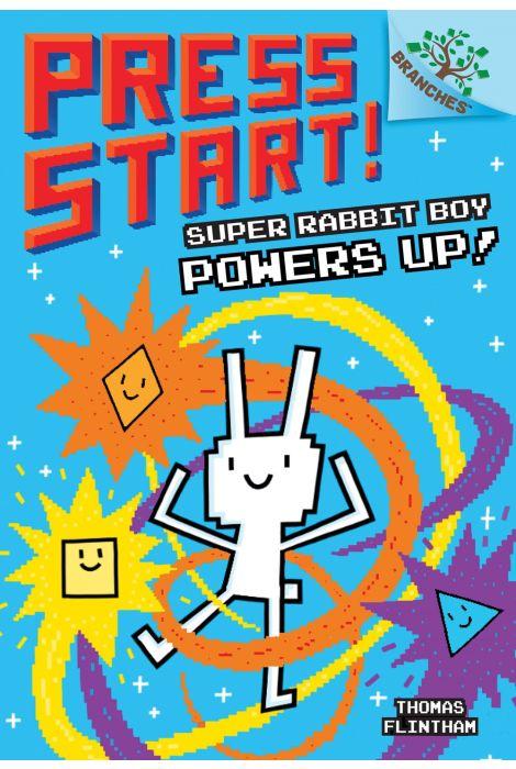 Super Rabbit Boy Powers Up! Book Cover