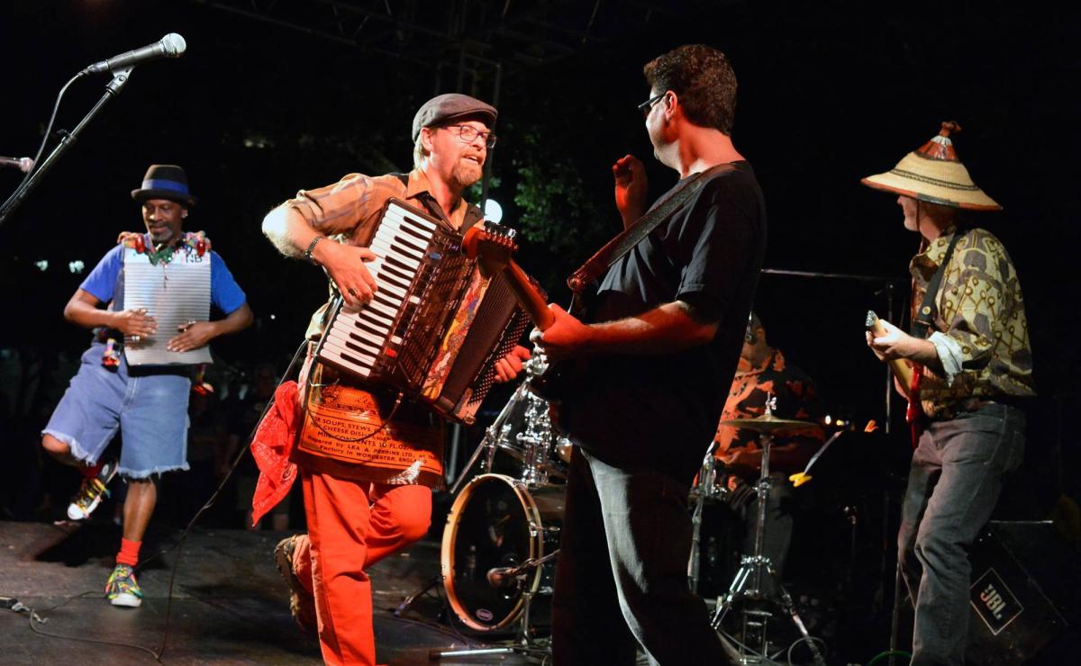 ernest james zydeco band photo