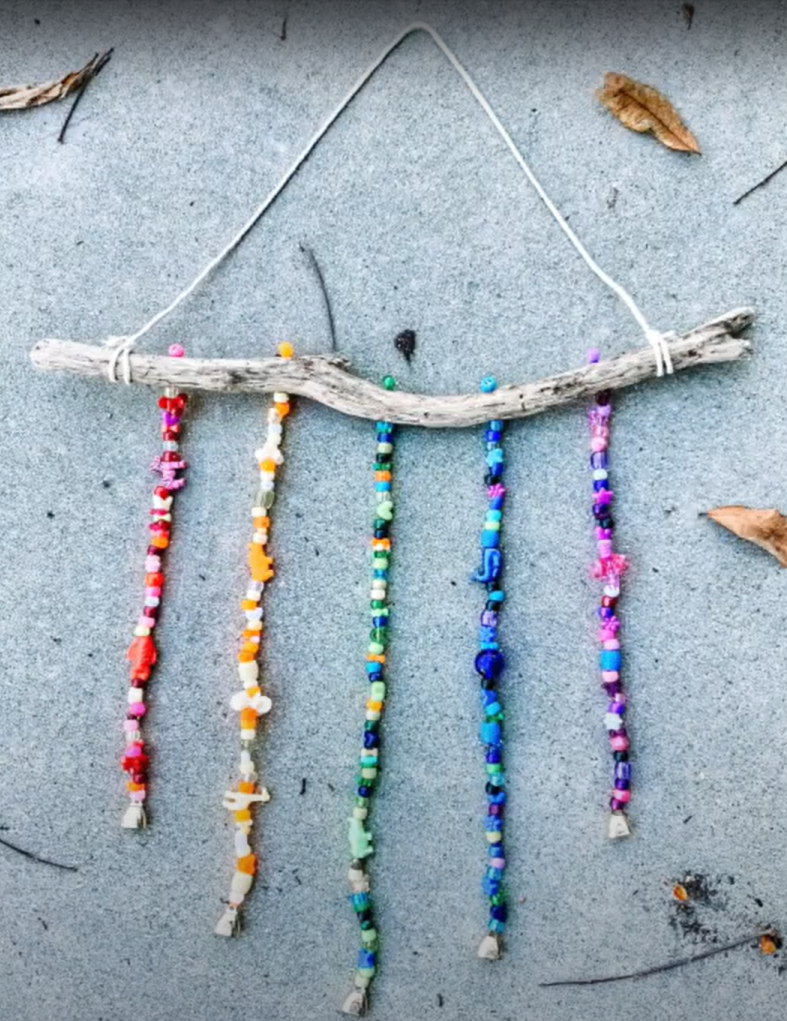 Beaded windchime